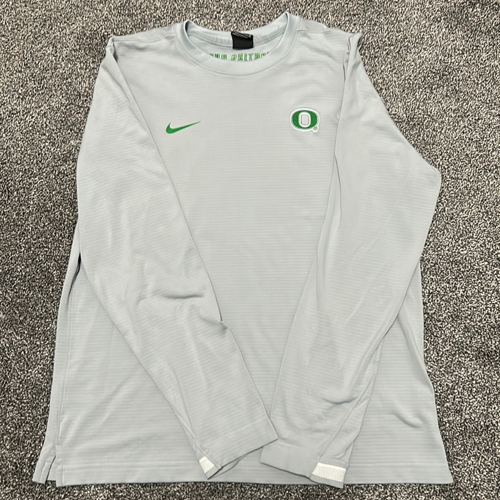Grey NCAA Oregon Ducks long sleeve